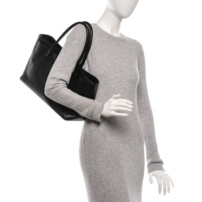 Chanel Calfskin Cerf Executive Shopper Tote Black 2 of 7