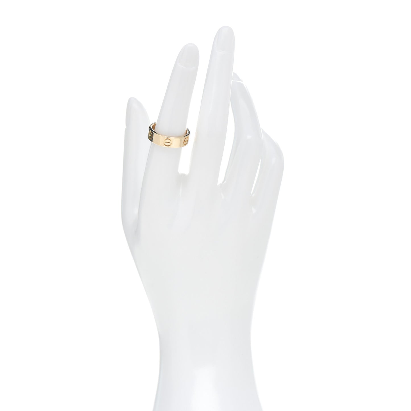 18K Yellow Gold 5.5mm LOVE Ring 53 6.5