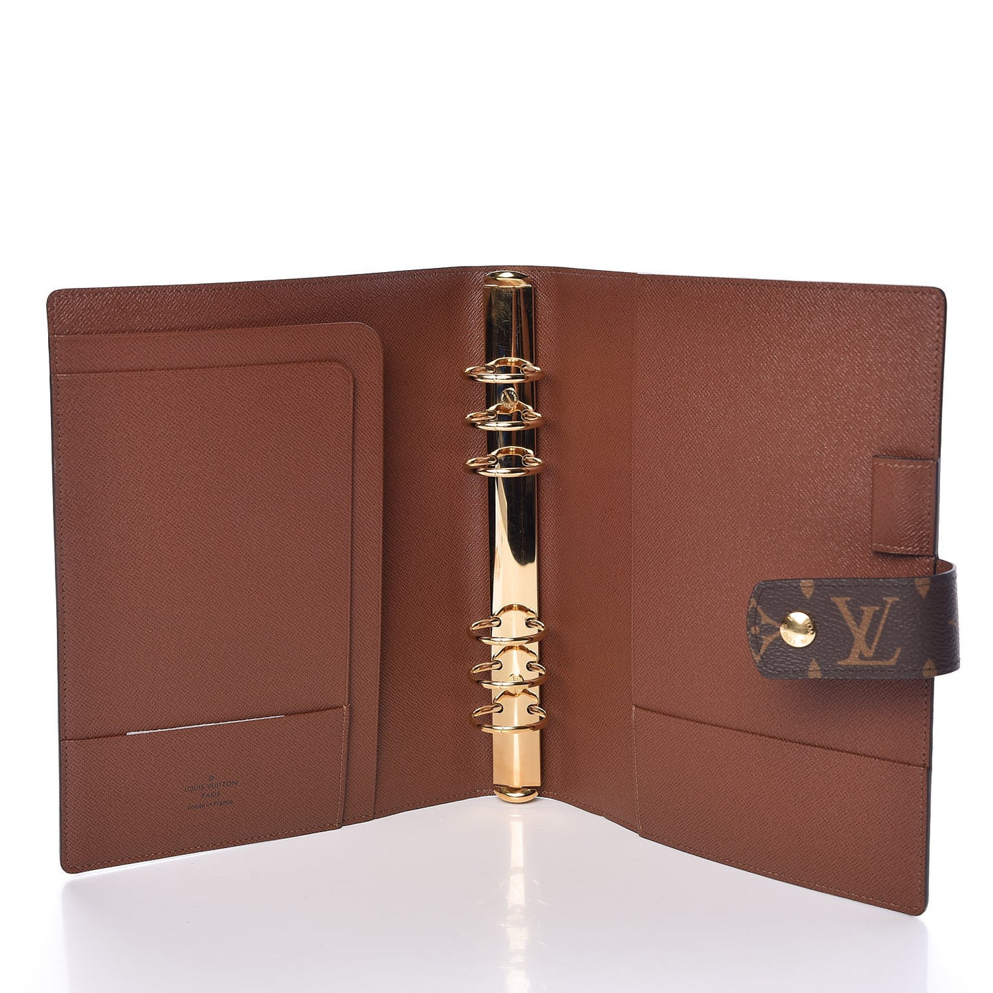 Monogram Large Ring Agenda Cover