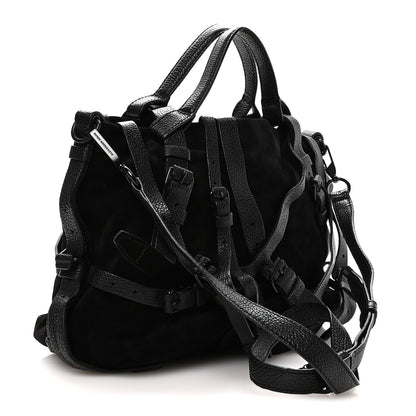 Alexander Wang Suede Kirsten Satchel Black 2 of 9