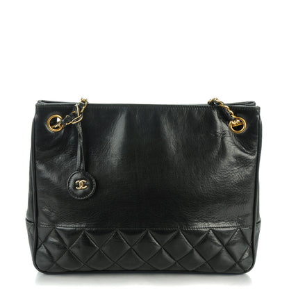 Chanel Lambskin Quilted Shoulder Bag Black 1 of 12