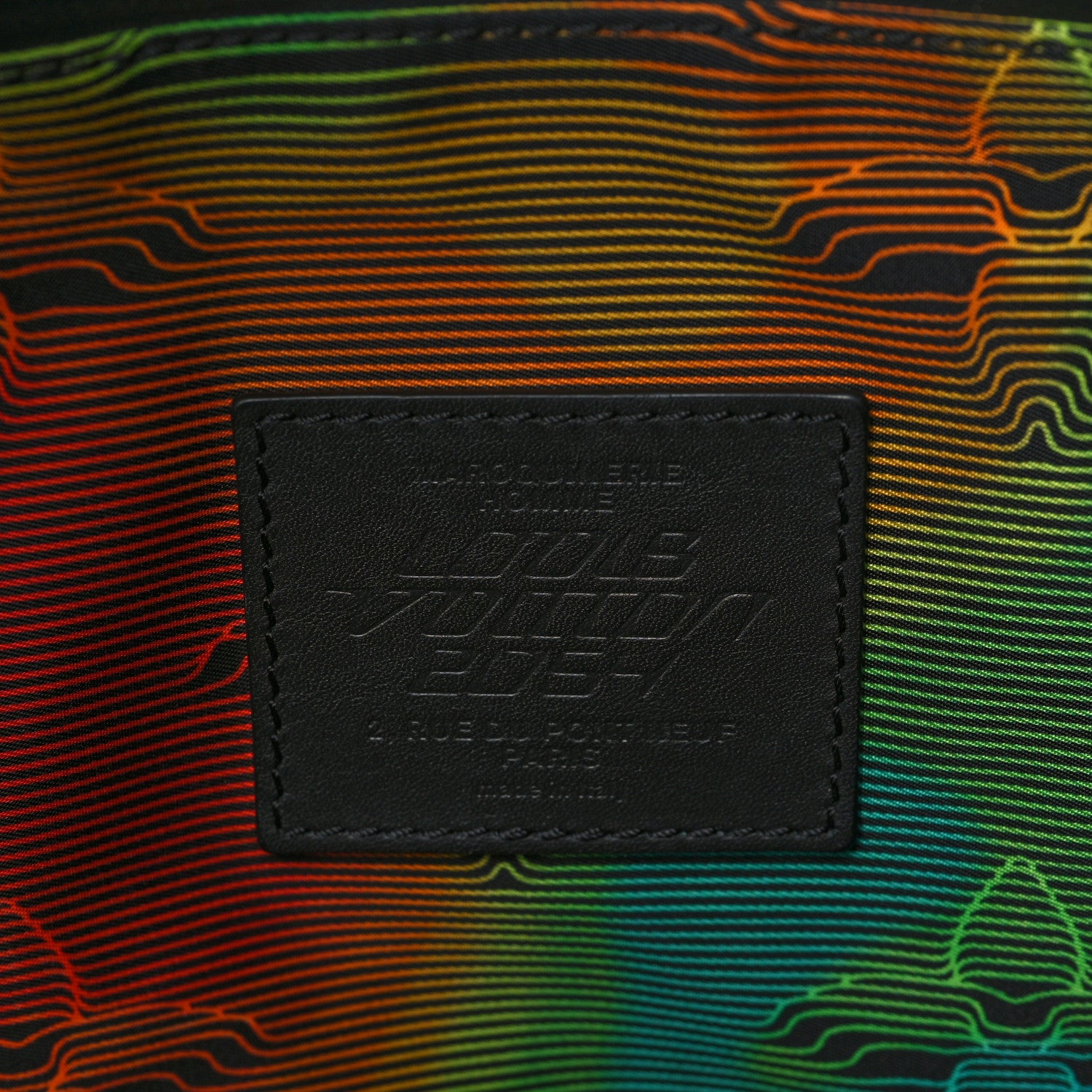 Louis Vuitton Monogram 2054 3D Reversible Keepall Bandouliere 50 Multicolor 6 of 9