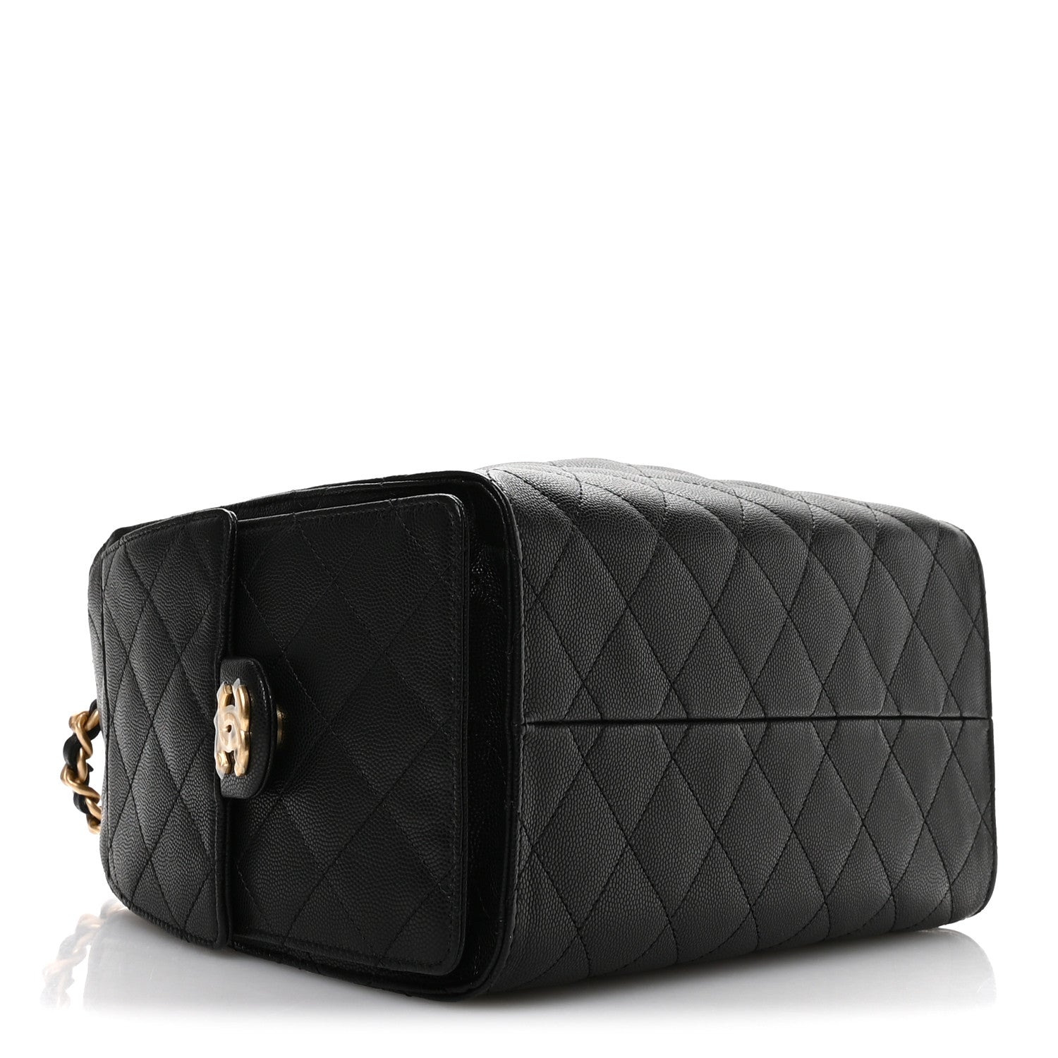 Chanel Caviar Quilted Small Chanel 25 Handbag Black 4 of 11