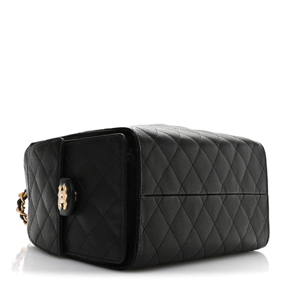 Chanel Caviar Quilted Small Chanel 25 Handbag Black 4 of 11