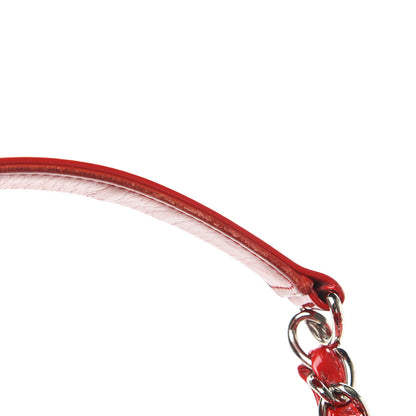 Chanel Patent Quilted Grand Shopping Tote GST Red 15 of 19