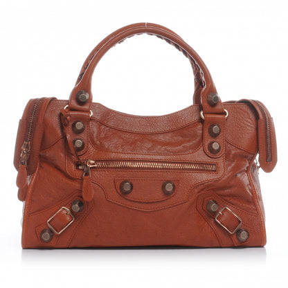 Balenciaga Agneau Giant 21 Rose Gold Hardware City Orange Brulee 1 of 7