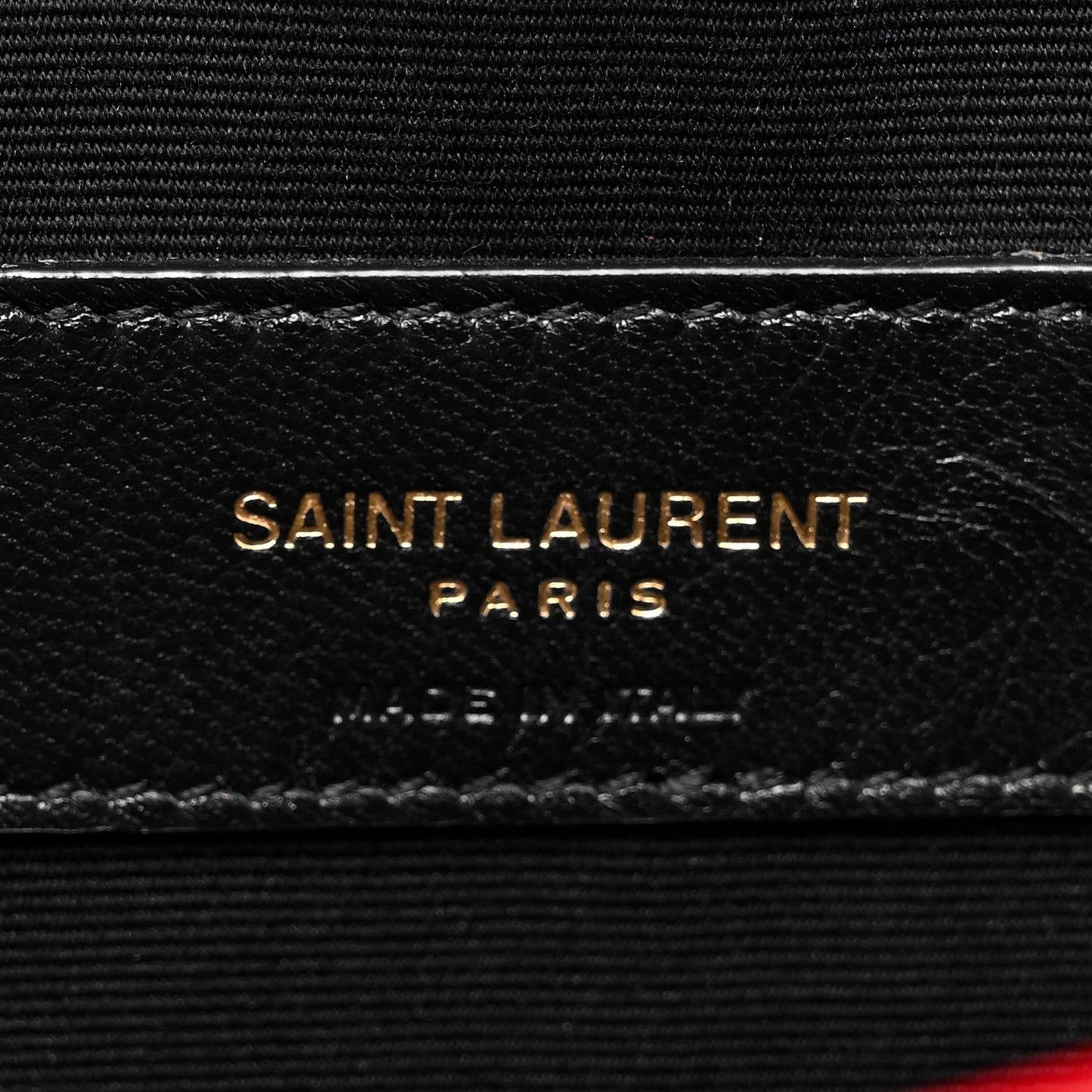 Grain De Poudre Uptown Pouch Rouge Eros