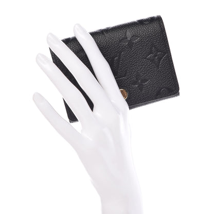 Louis Vuitton Empreinte Business Card Holder Black 2 of 8
