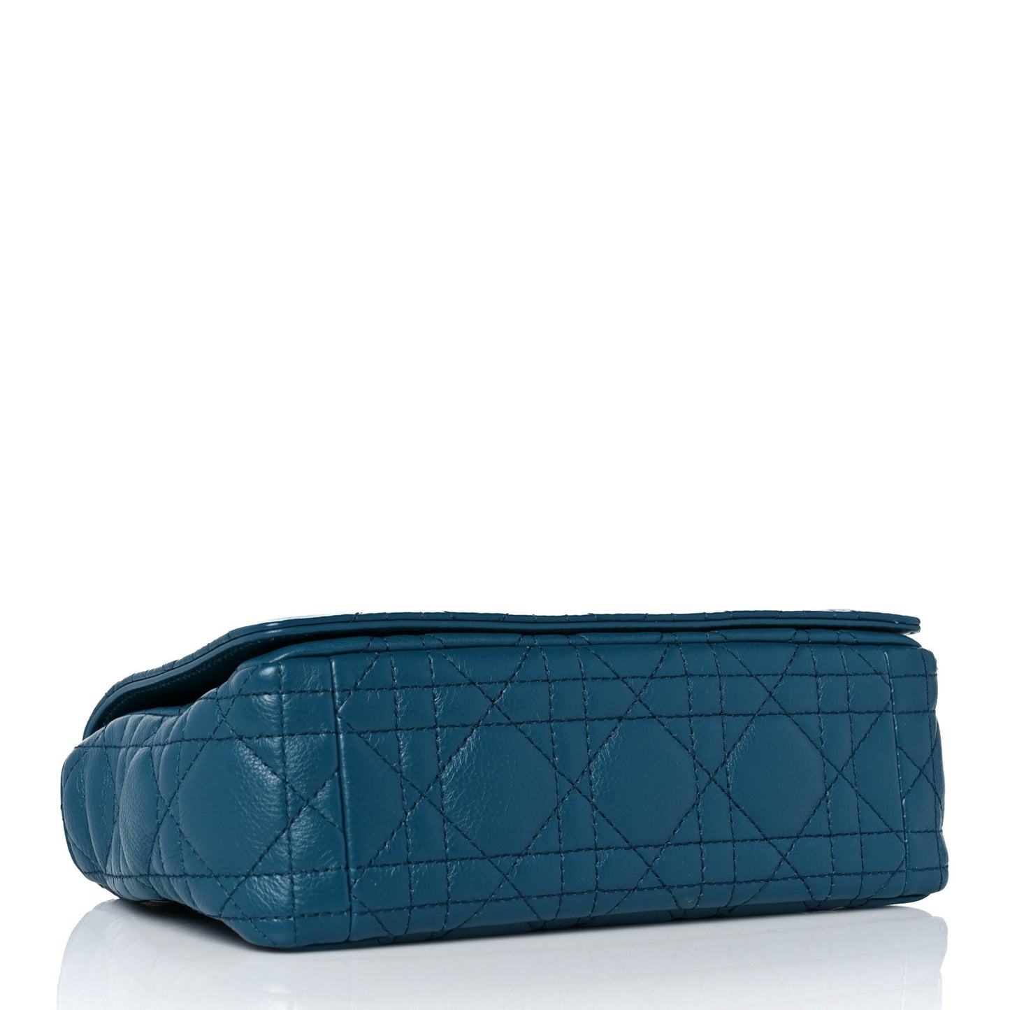 Lambskin Cannage Small Caro Bag Deep Ocean