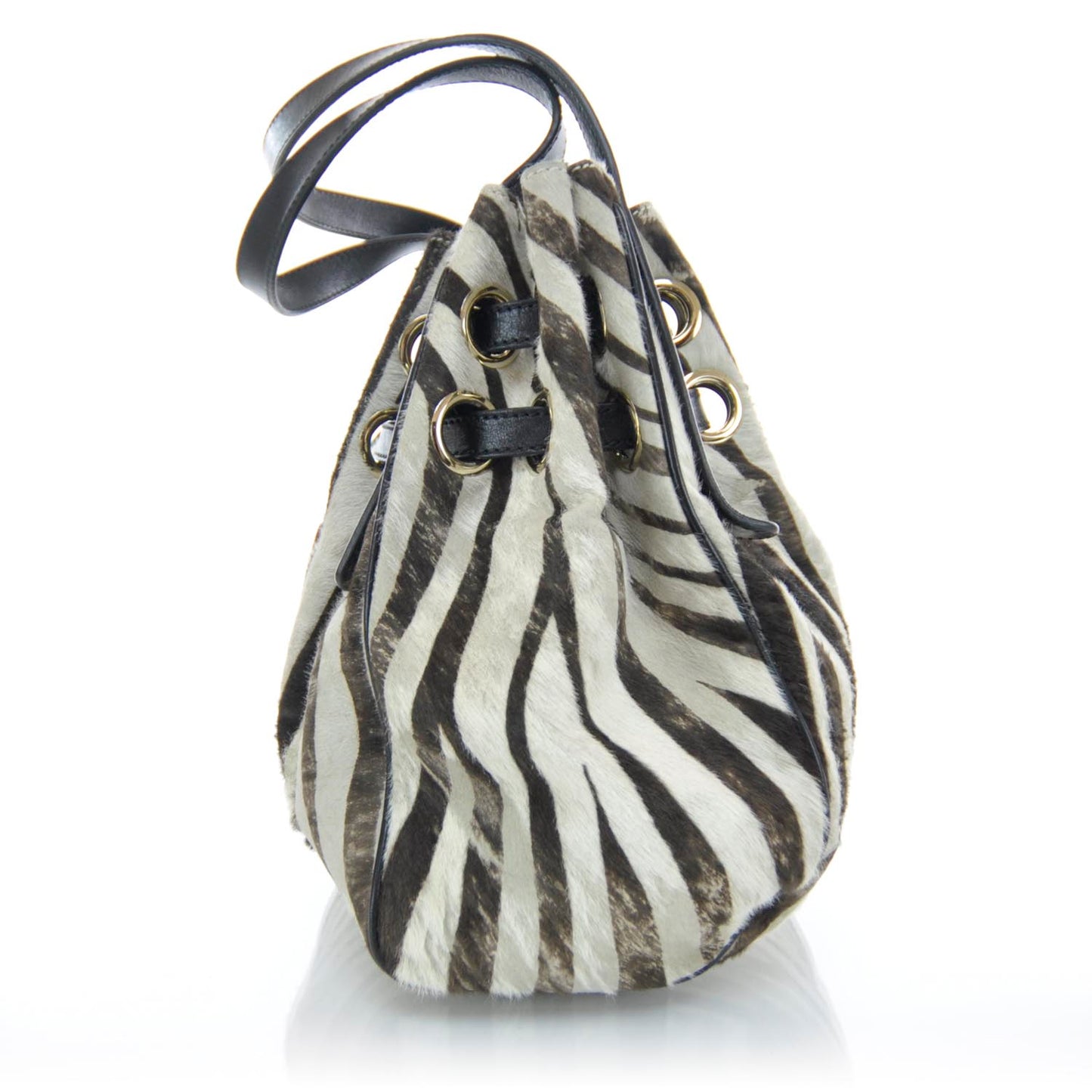 Pony Hair Zebra Print Ramona