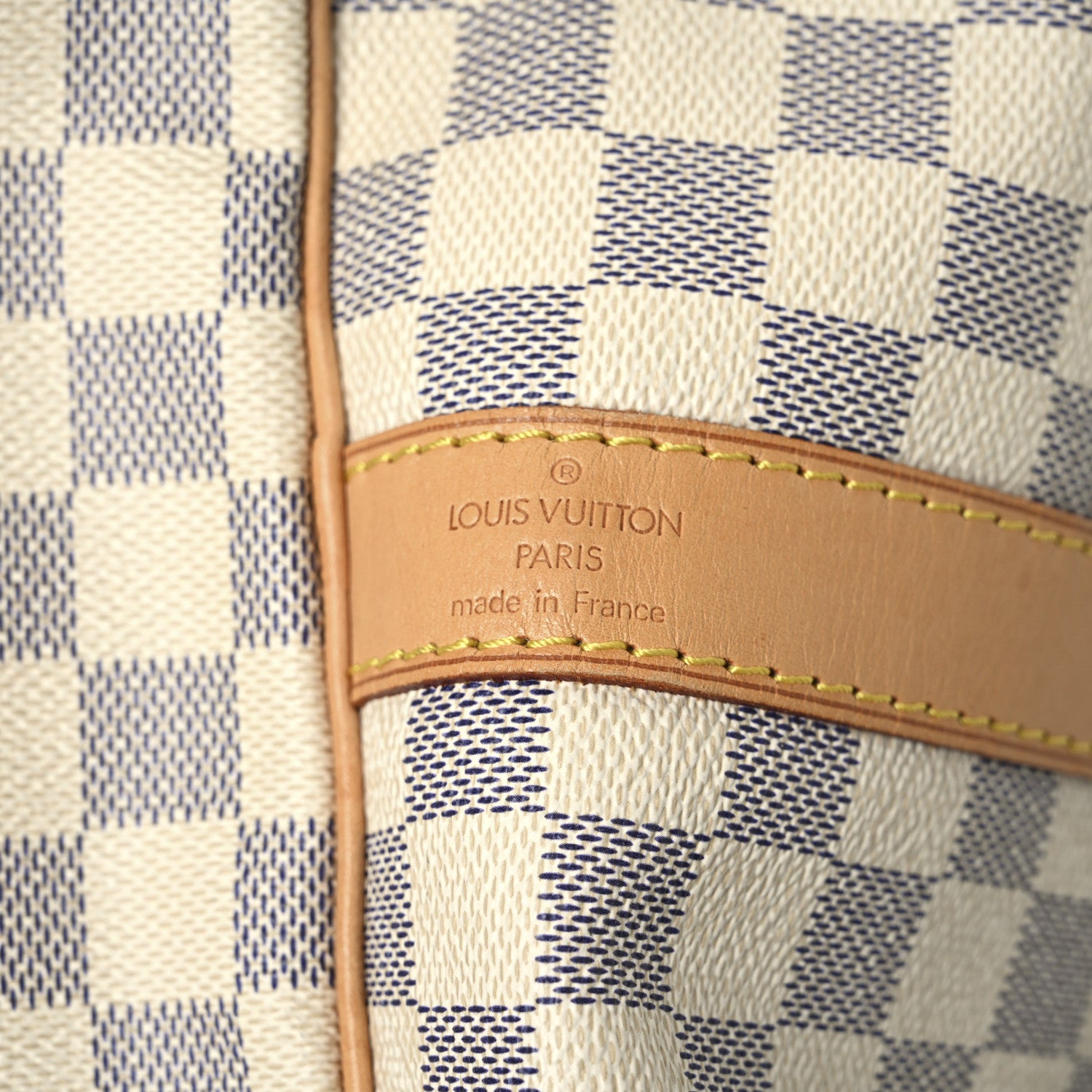 Louis Vuitton Damier Azur Keepall Bandouliere 55 6 of 22