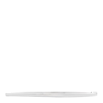 Tiffany 18K White Gold Diamond Metro Bangle Bracelet 2 of 3