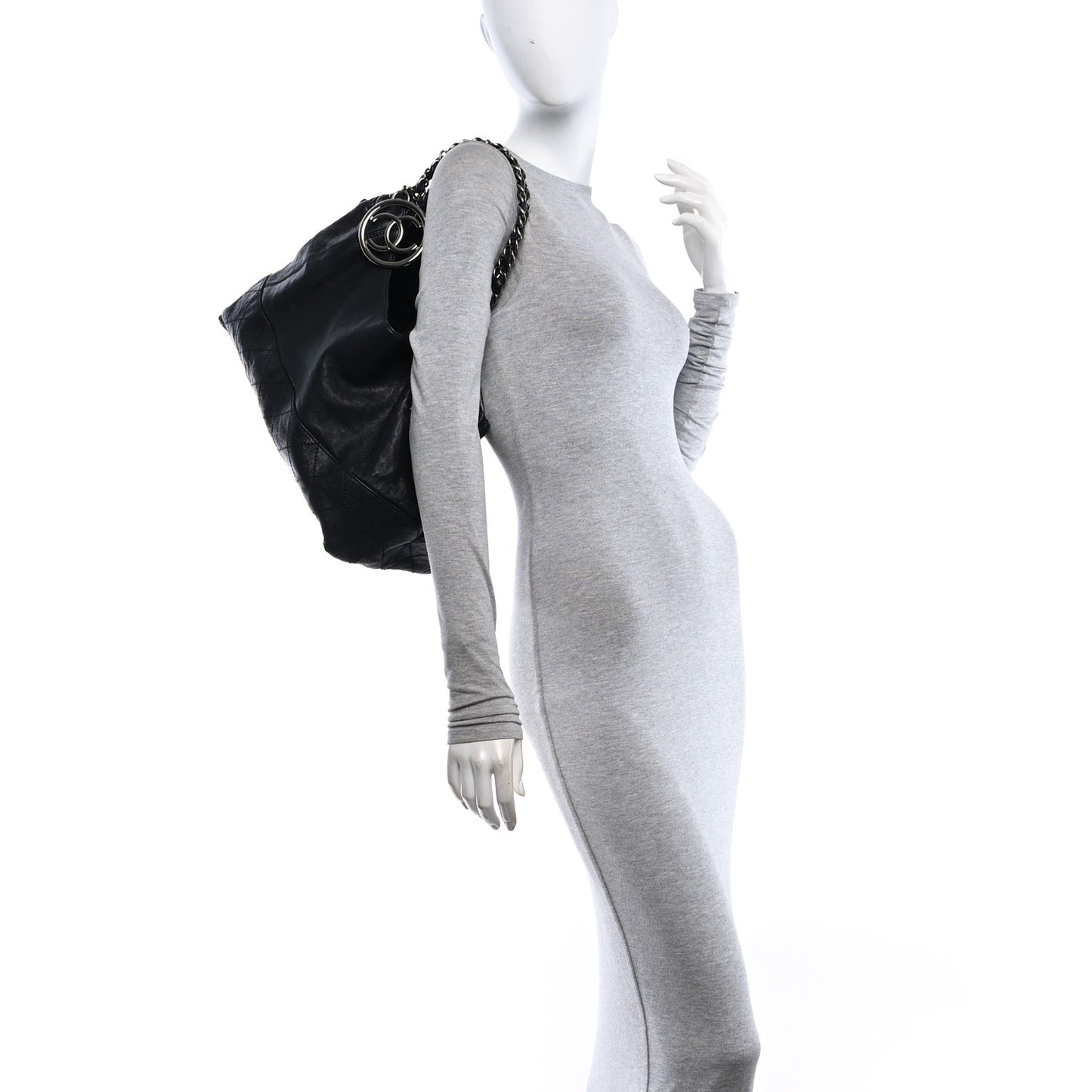 Calfskin Baby Coco Cabas Black