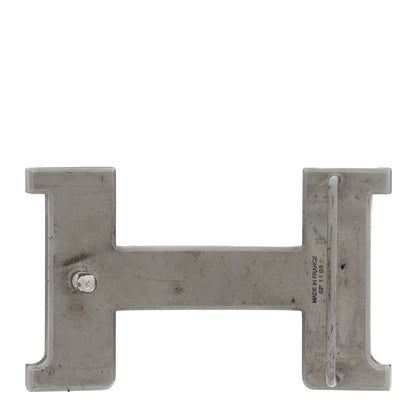 Hermes Brushed Palladium Constance Belt Buckle 3 of 4