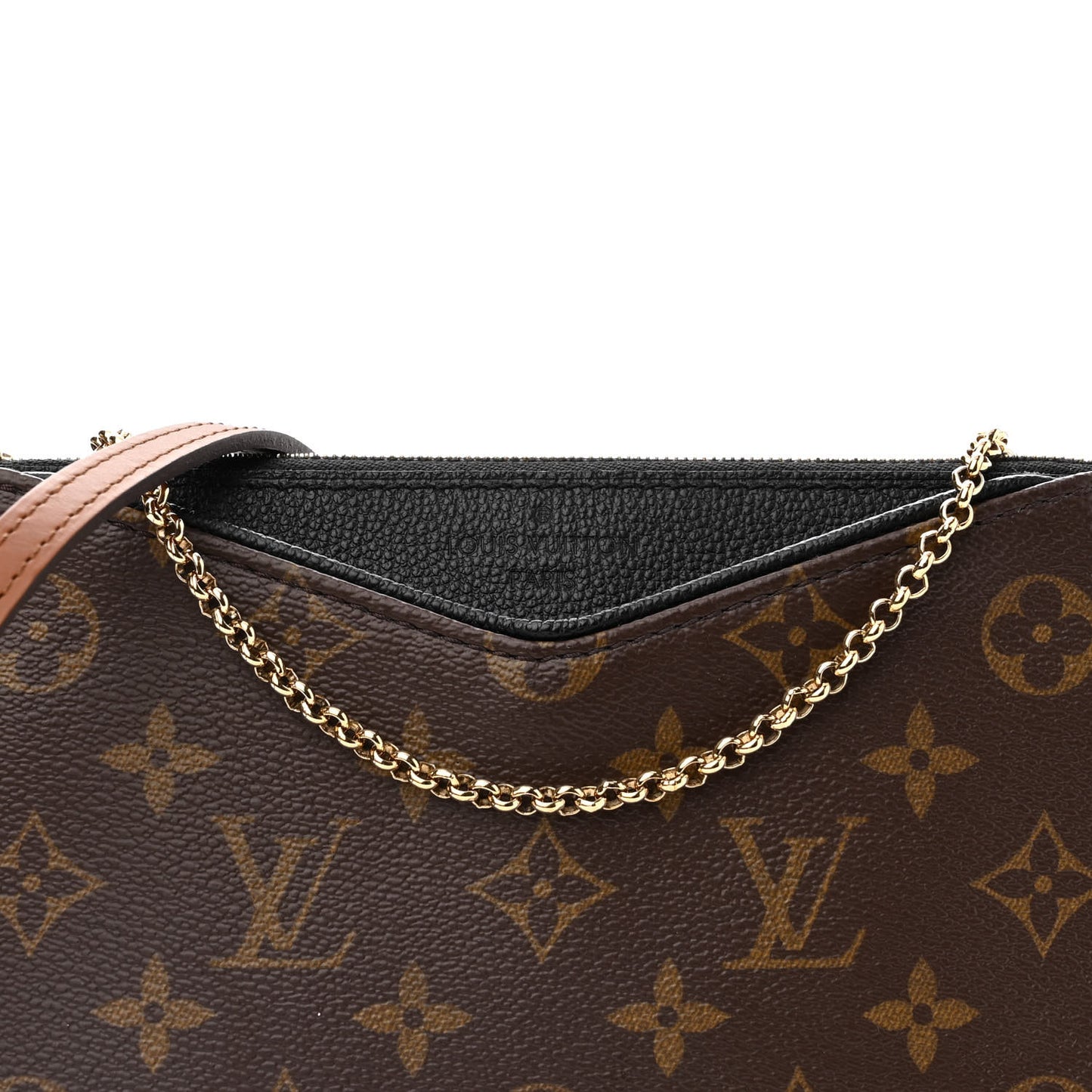 Monogram Pallas Clutch Black
