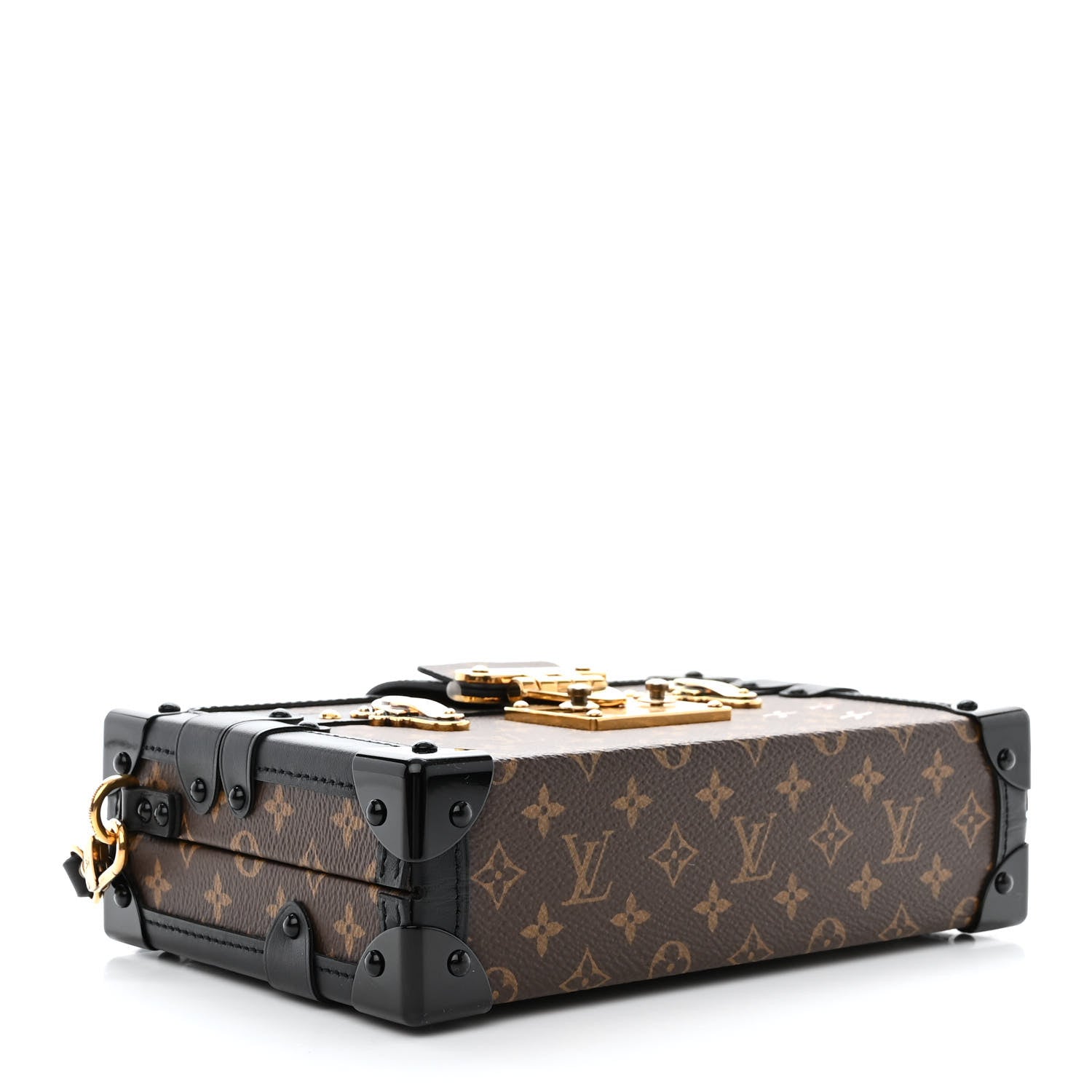 Louis Vuitton Monogram Petite Malle Black 4 of 11
