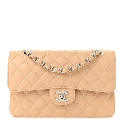 Chanel Caviar Quilted Small Double Flap Beige 1 of 11