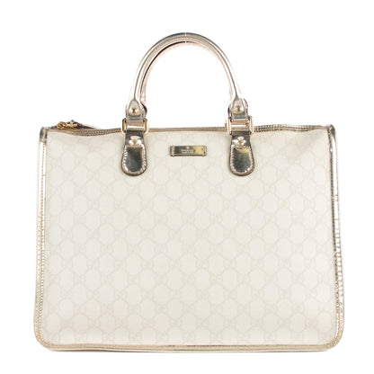 Gucci GG Plus Monogram Medium Joy Tote Bag White 1 of 8