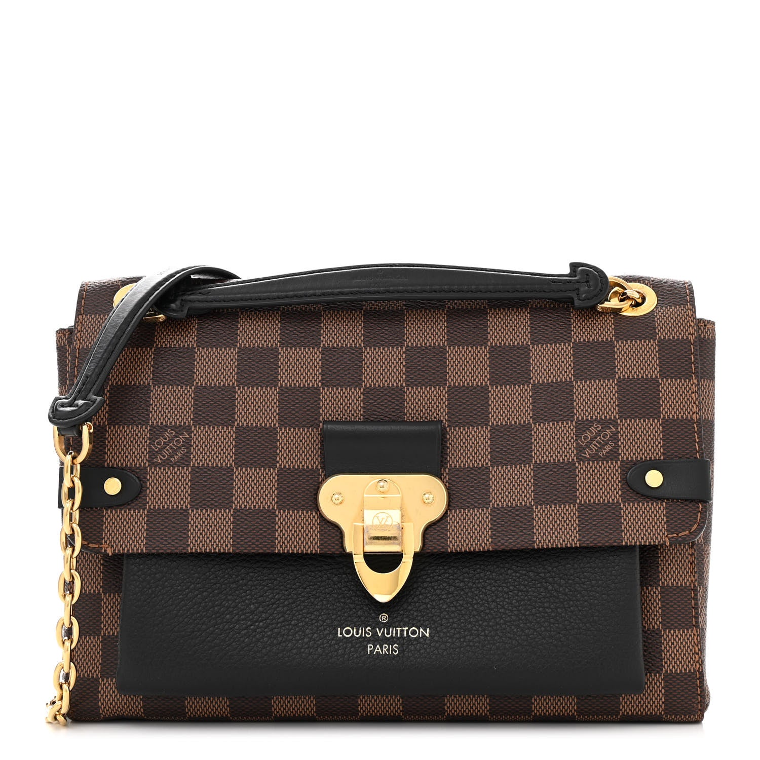 Louis Vuitton Damier Ebene Vavin PM Black 1 of 9