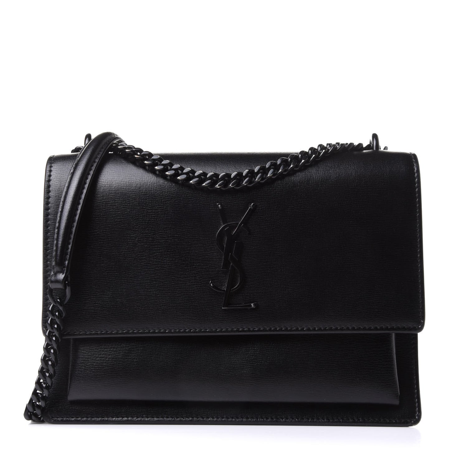 Calfskin Medium Monogram Sunset Black