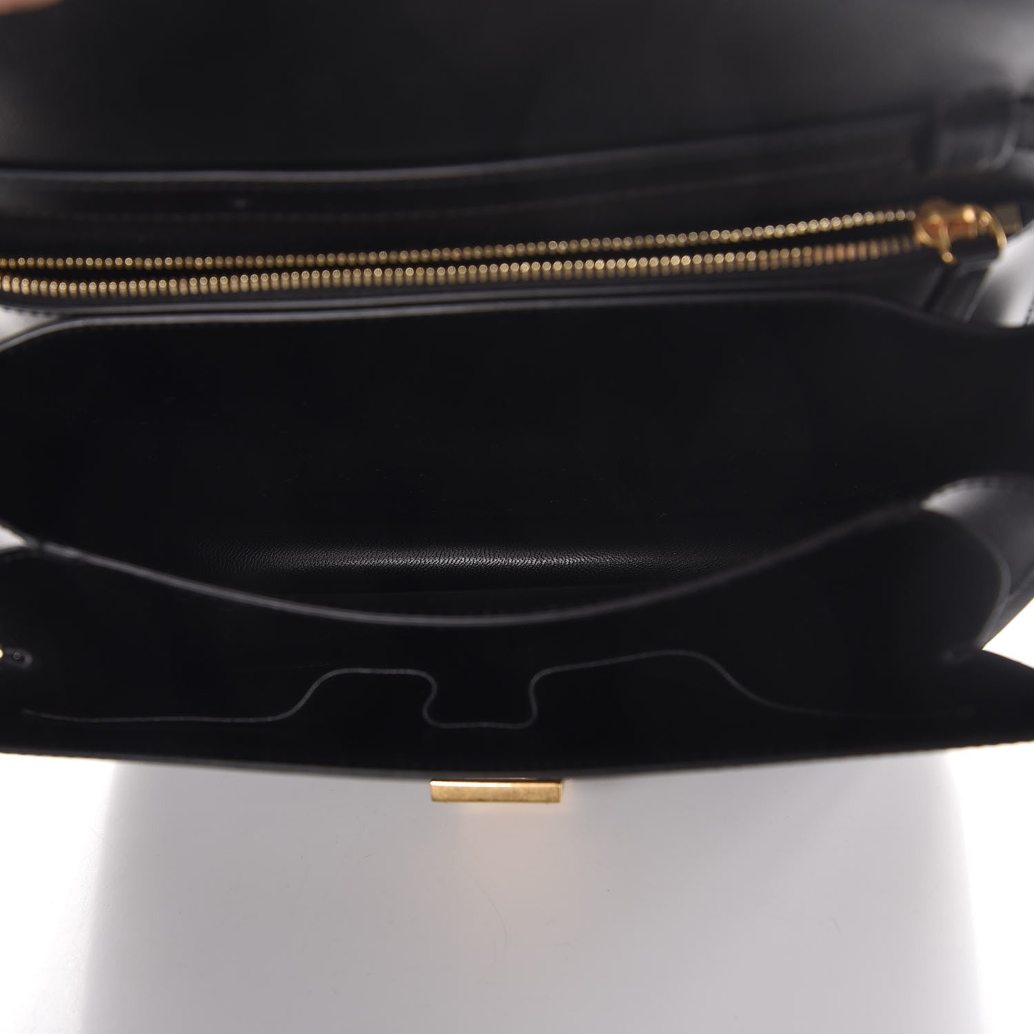 Celine Box Calfskin Medium Classic Box Flap Bag Black 5 of 9