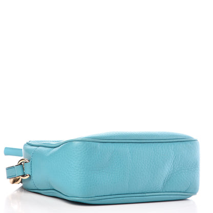 Gucci Pebbled Calfskin Small Soho Disco Bag Deep Cobalt 4 of 18