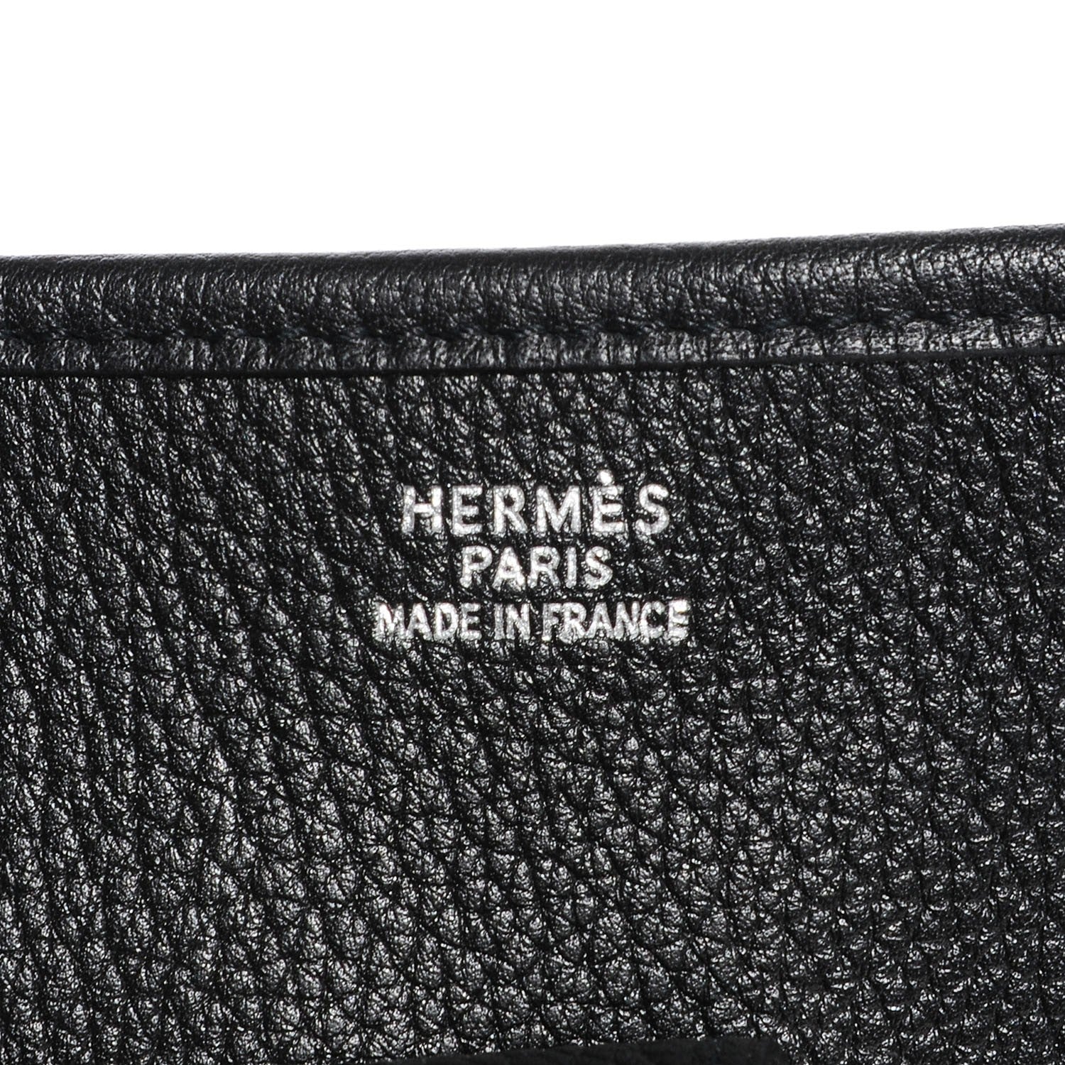 Hermes Taurillon Clemence Evelyne GM Black 3 of 11
