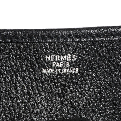 Hermes Taurillon Clemence Evelyne GM Black 3 of 11