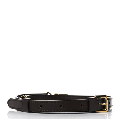 Louis Vuitton Calfskin 16mm Adjustable Shoulder Strap Brown 2 of 6