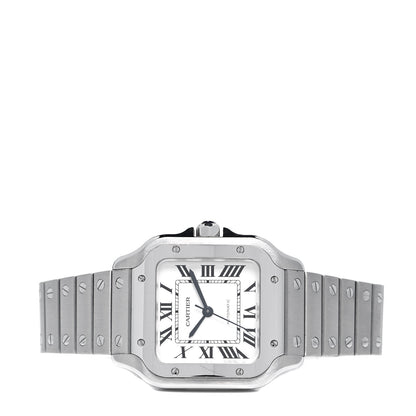 Cartier Stainless Steel 35mm Santos de Cartier Automatic Watch 2 of 6