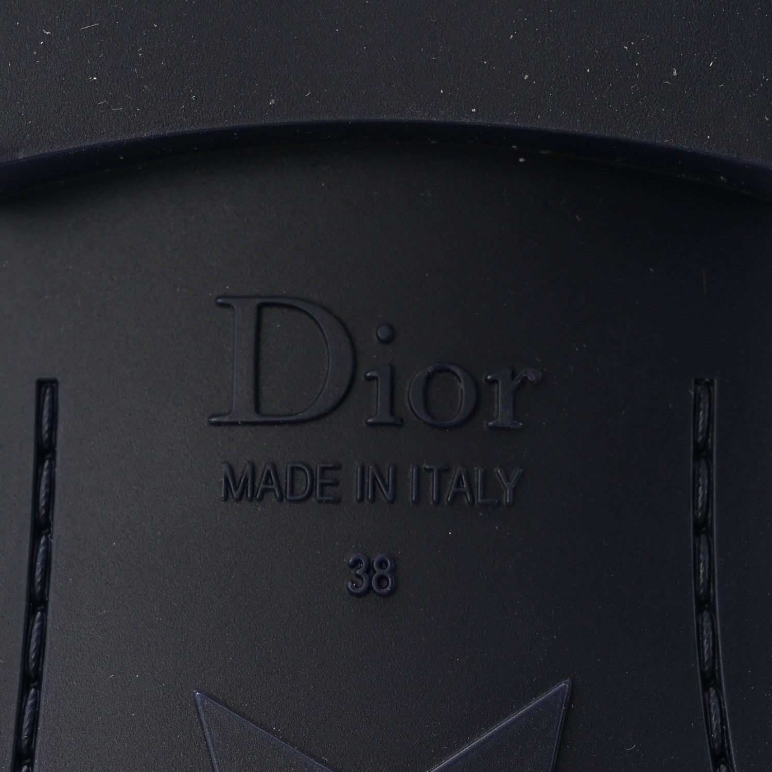 Christian Dior Technical Stretch Fabric Camouflage Dio(r)evolution Slide Sandals 38 Deep Blue 7 of 9