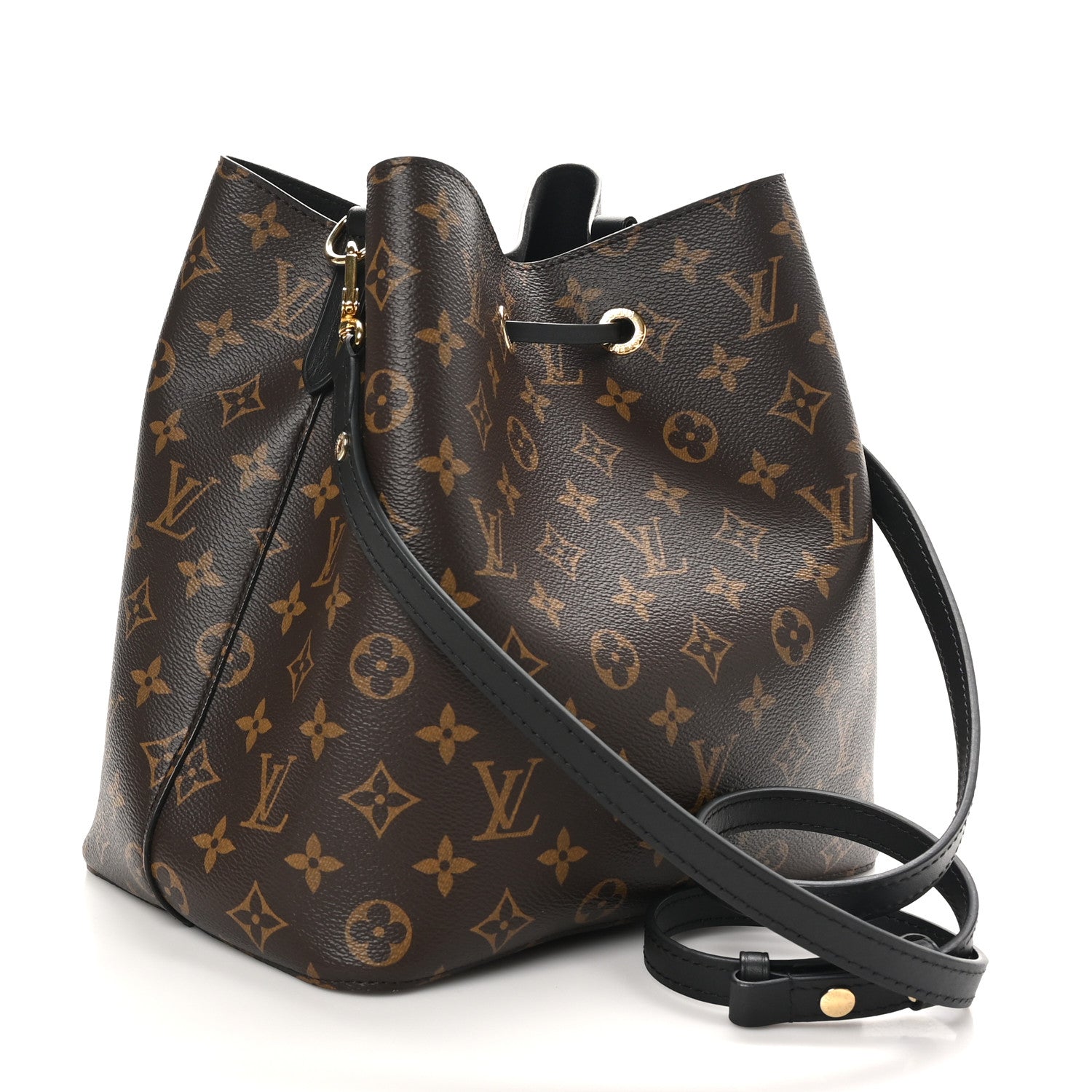 Louis Vuitton Monogram Neonoe MM Black 3 of 10