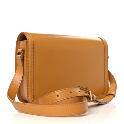Saint Laurent Box Calfskin Monogram Medium Solferino Satchel Dark Sun 3 of 8