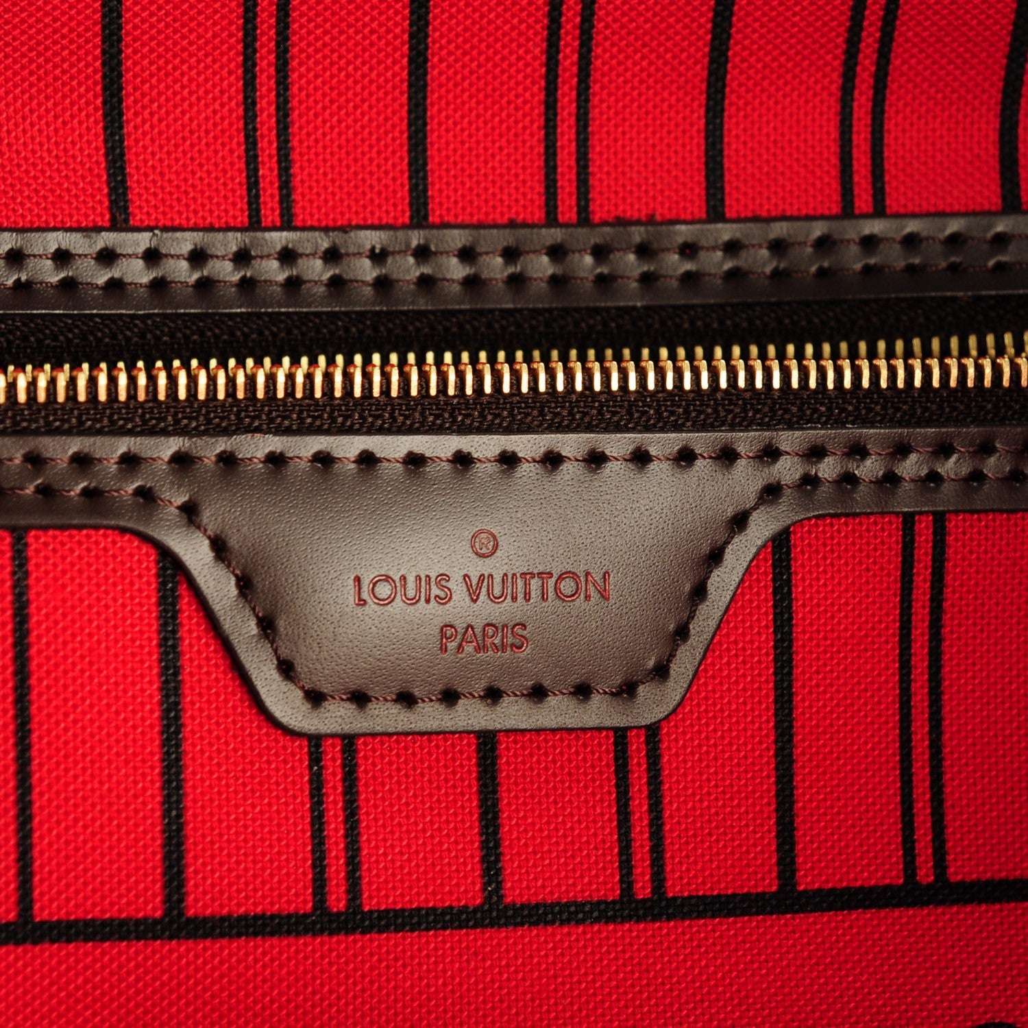 Louis Vuitton Damier Ebene Neverfull MM 6 of 8