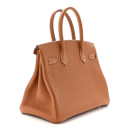 Hermes Togo Birkin 30 Gold 3 of 11