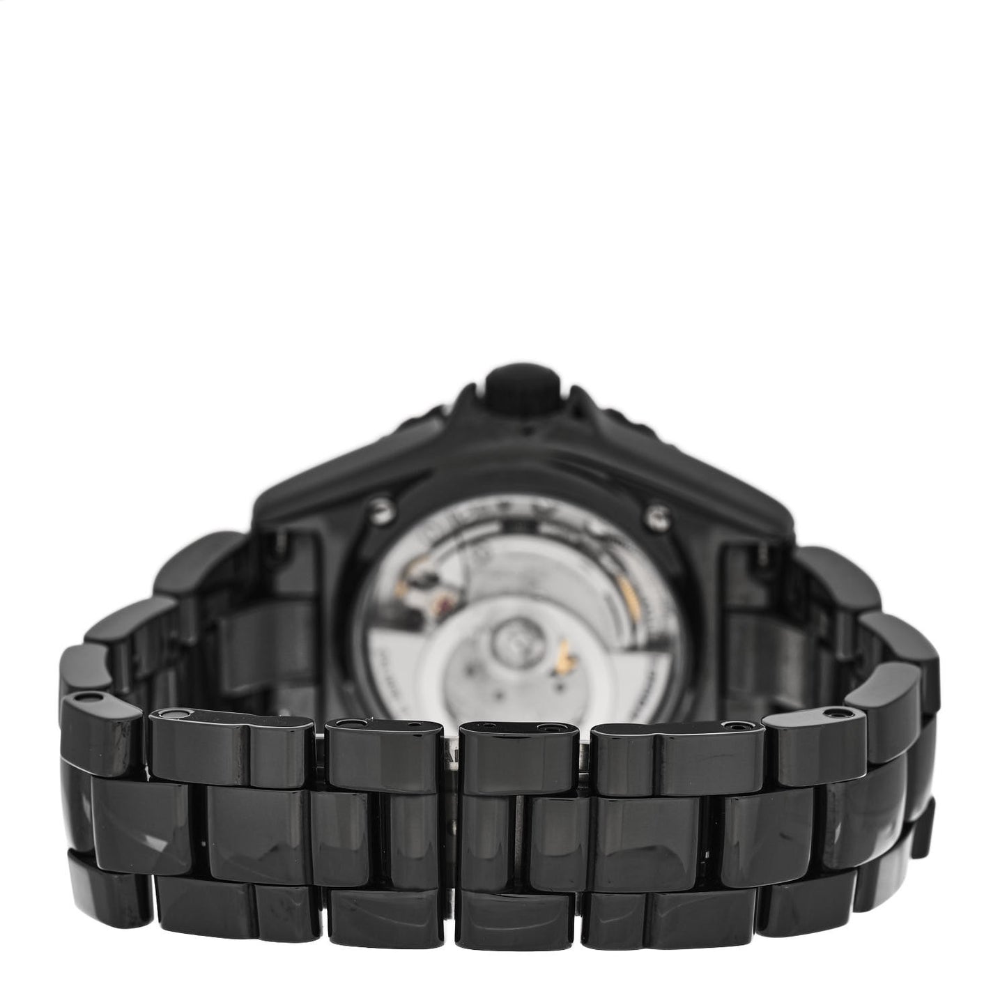 Stainless Steel Ceramic 38mm J12 Wanted de Chanel Automatic Watch Black