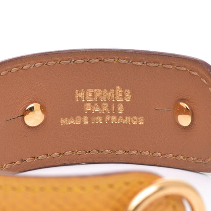 Hermes Courchevel Mors Cuff M Jaune 4 of 5