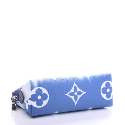 Louis Vuitton Monogram Giant Escale Cosmetic Pouch Blue 4 of 6