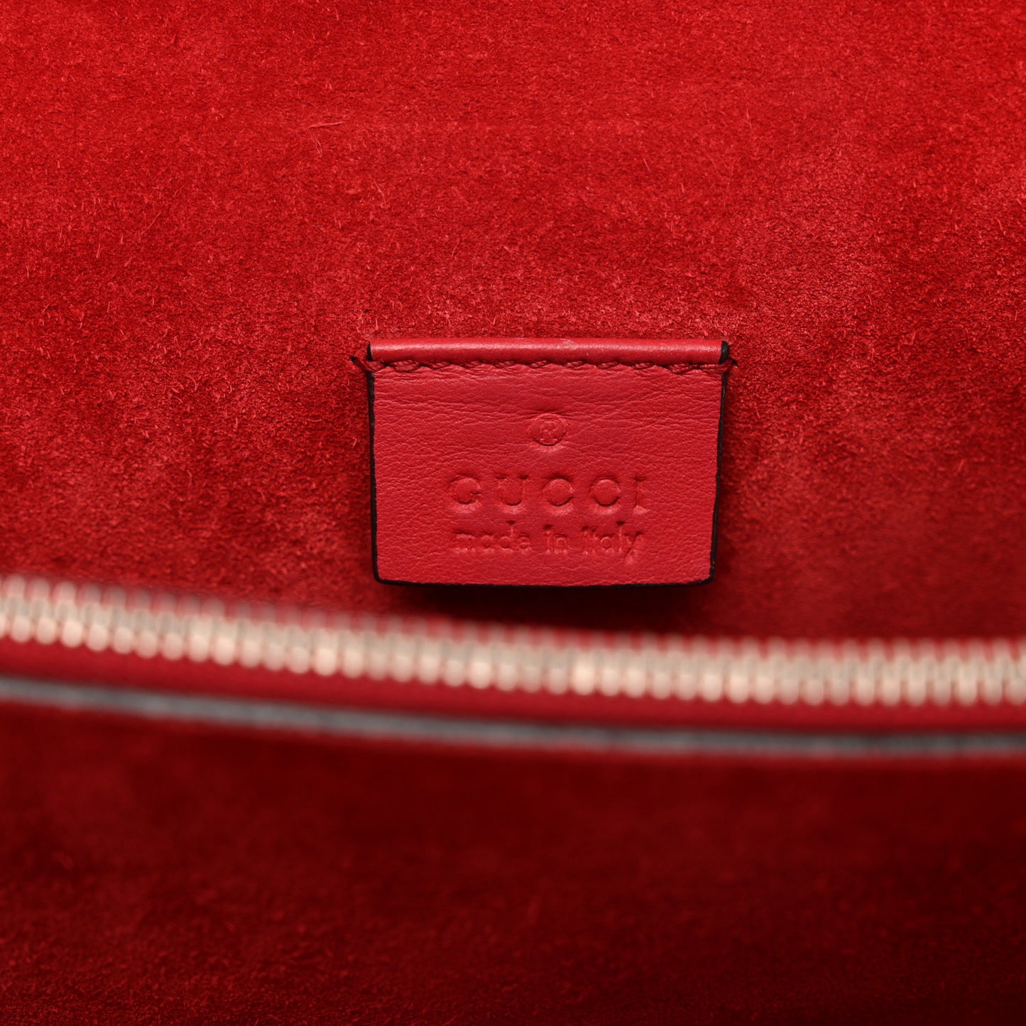 GG Supreme Monogram Small Dionysus Shoulder Bag Red