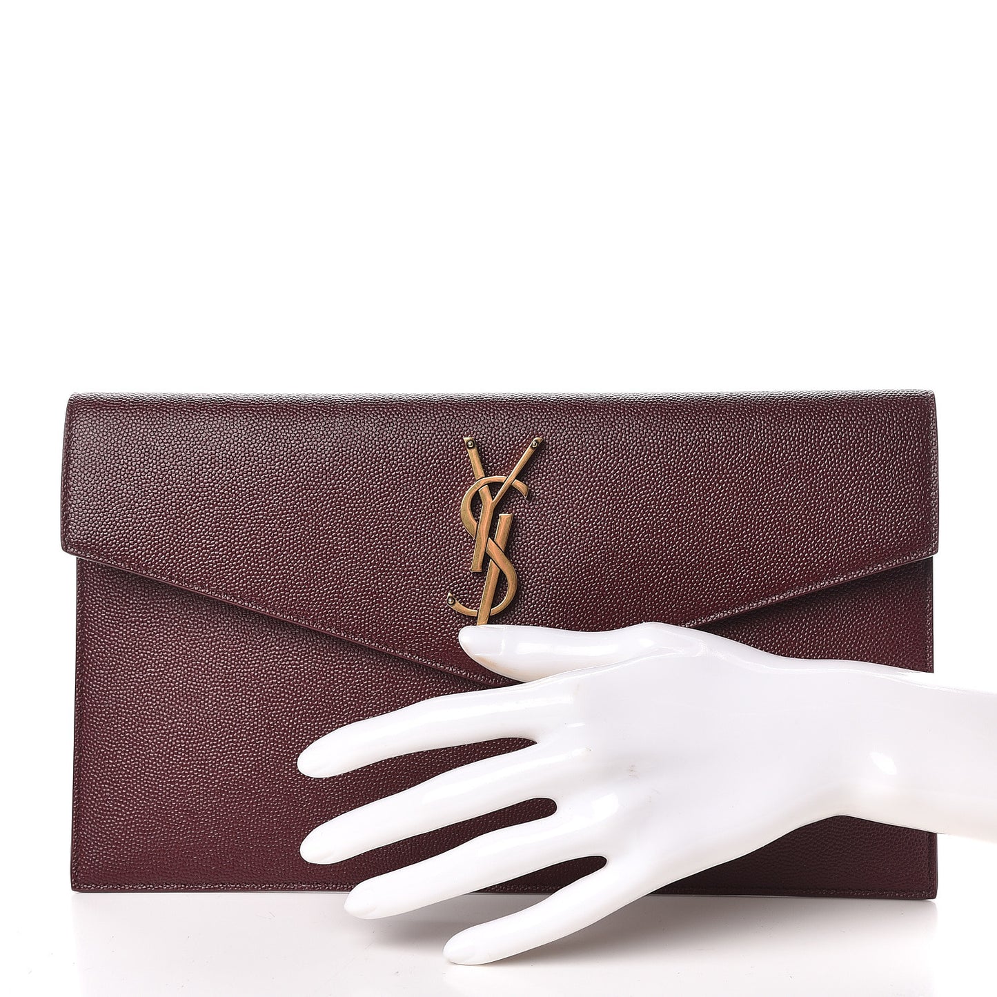 Grain De Poudre Uptown Pouch Burgundy