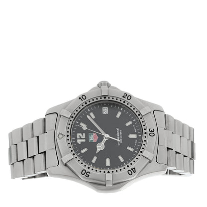 Tag Heuer Stainless Steel 38mm Professional Series 2000 Quartz Watch Black WK1110-0 2 of 4