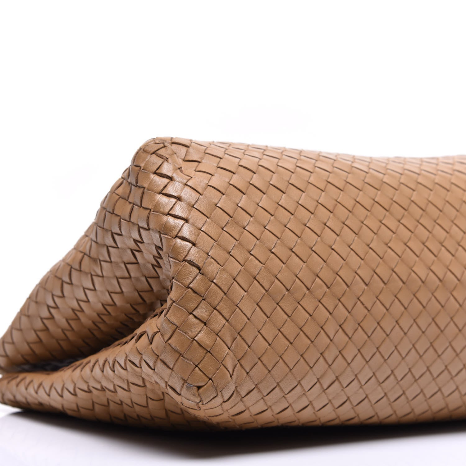 Bottega Veneta Nappa Intrecciato Large Classic Chain Strap Tote Almond 8 of 8