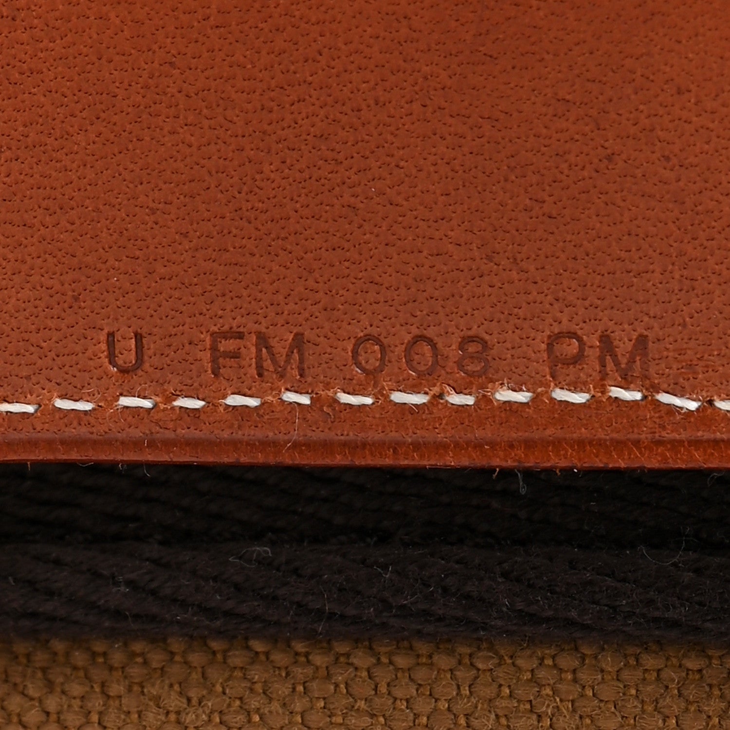 Hermes Polyamide Cotton Carrying Dog Bag Fauve Feu 7 of 13