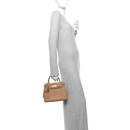 Hermes Togo Kelly Retourne 25 Chai 2 of 12