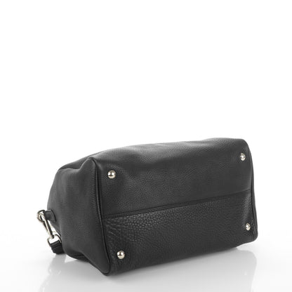 Prada Vitello Daino Satchel Nero Black 4 of 8