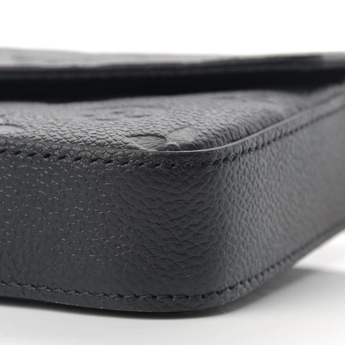 Empreinte Pochette Felicie Chain Wallet Black