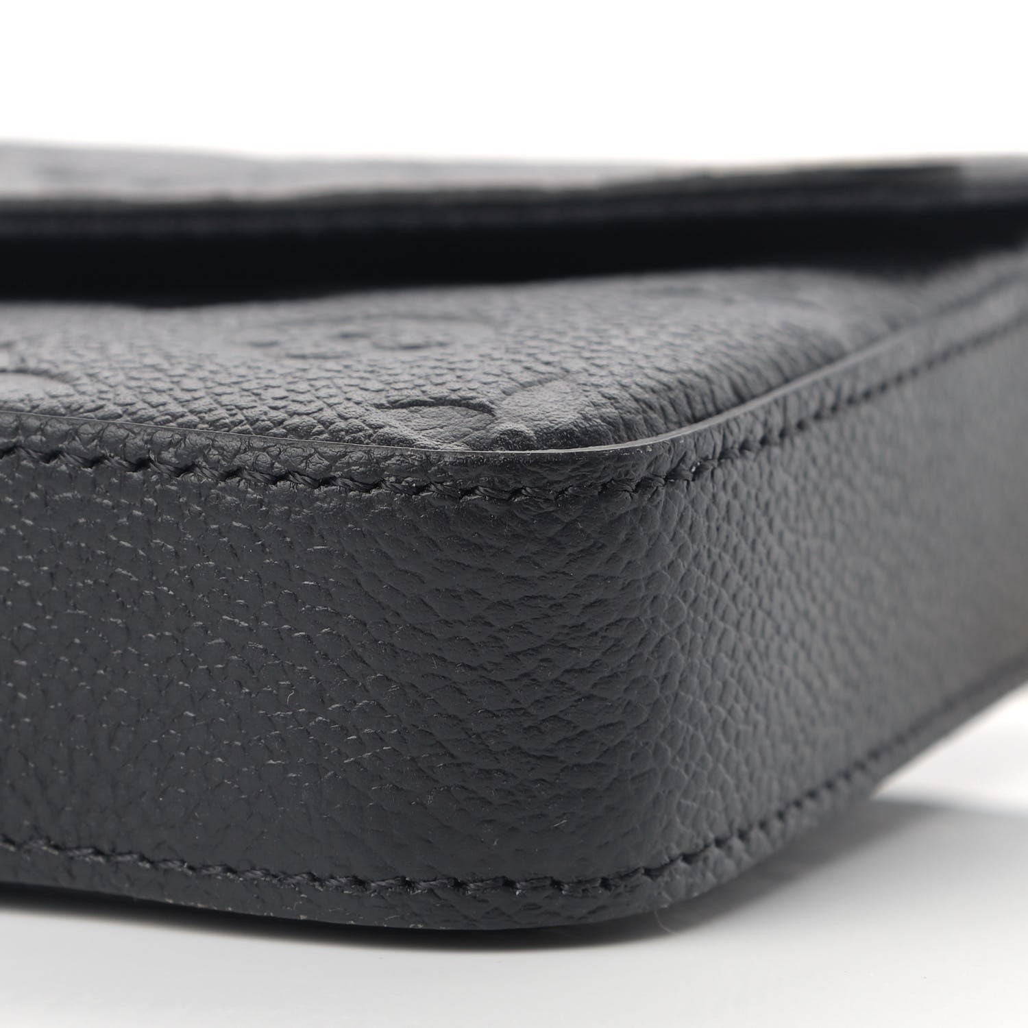 Louis Vuitton Empreinte Pochette Felicie Chain Wallet Black 12 of 13