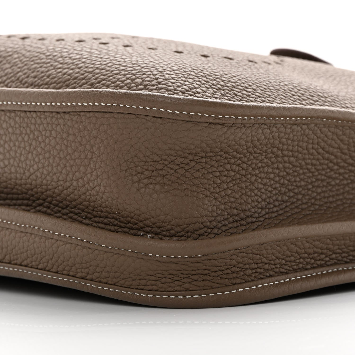 Hermes Taurillon Clemence Evelyne III PM Etoupe 11 of 13