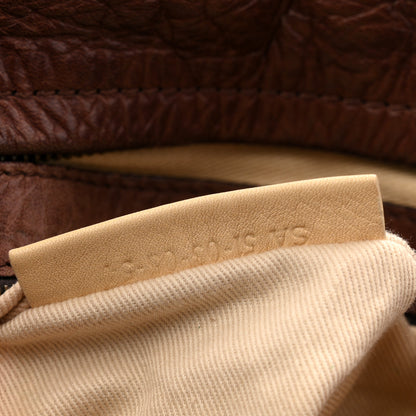 Chloe Calfskin Silverado Shoulder Bag Chocolate 7 of 12