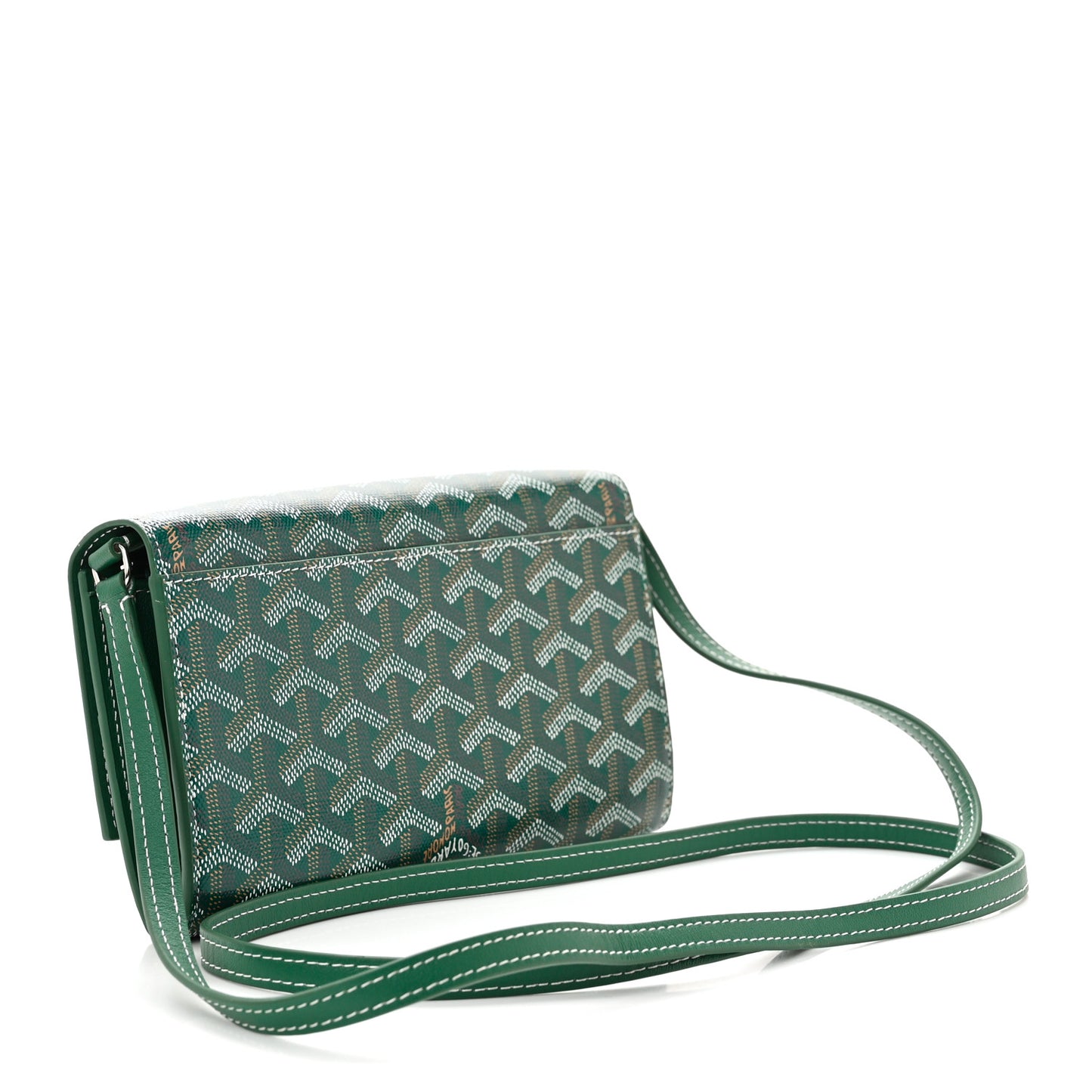 Goyardine Varenne Continental Wallet Green